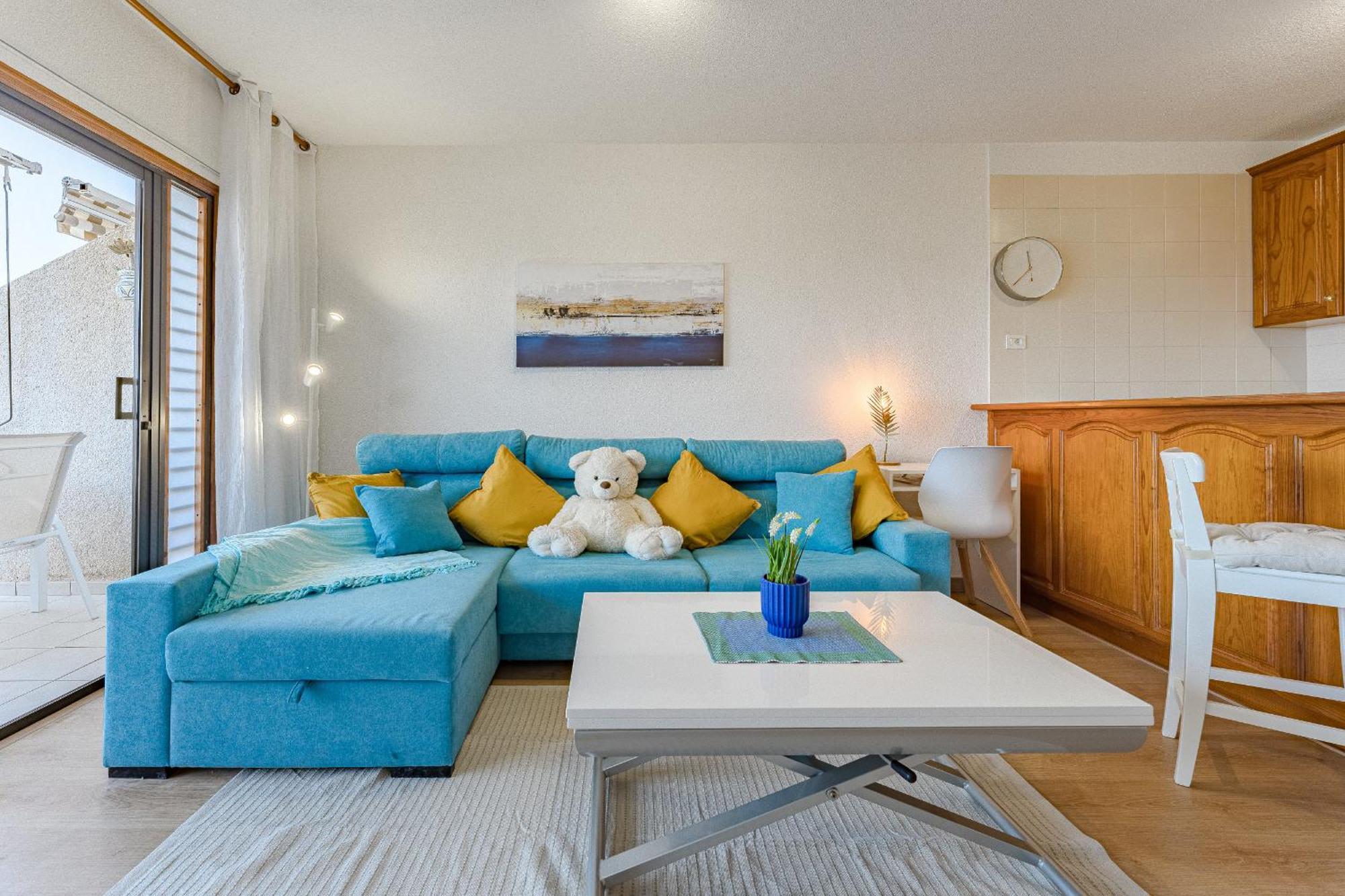 Sea View Apartment Deja Blue - Los Gigantes ปัวร์โตเดซานตีอาโก ภายนอก รูปภาพ