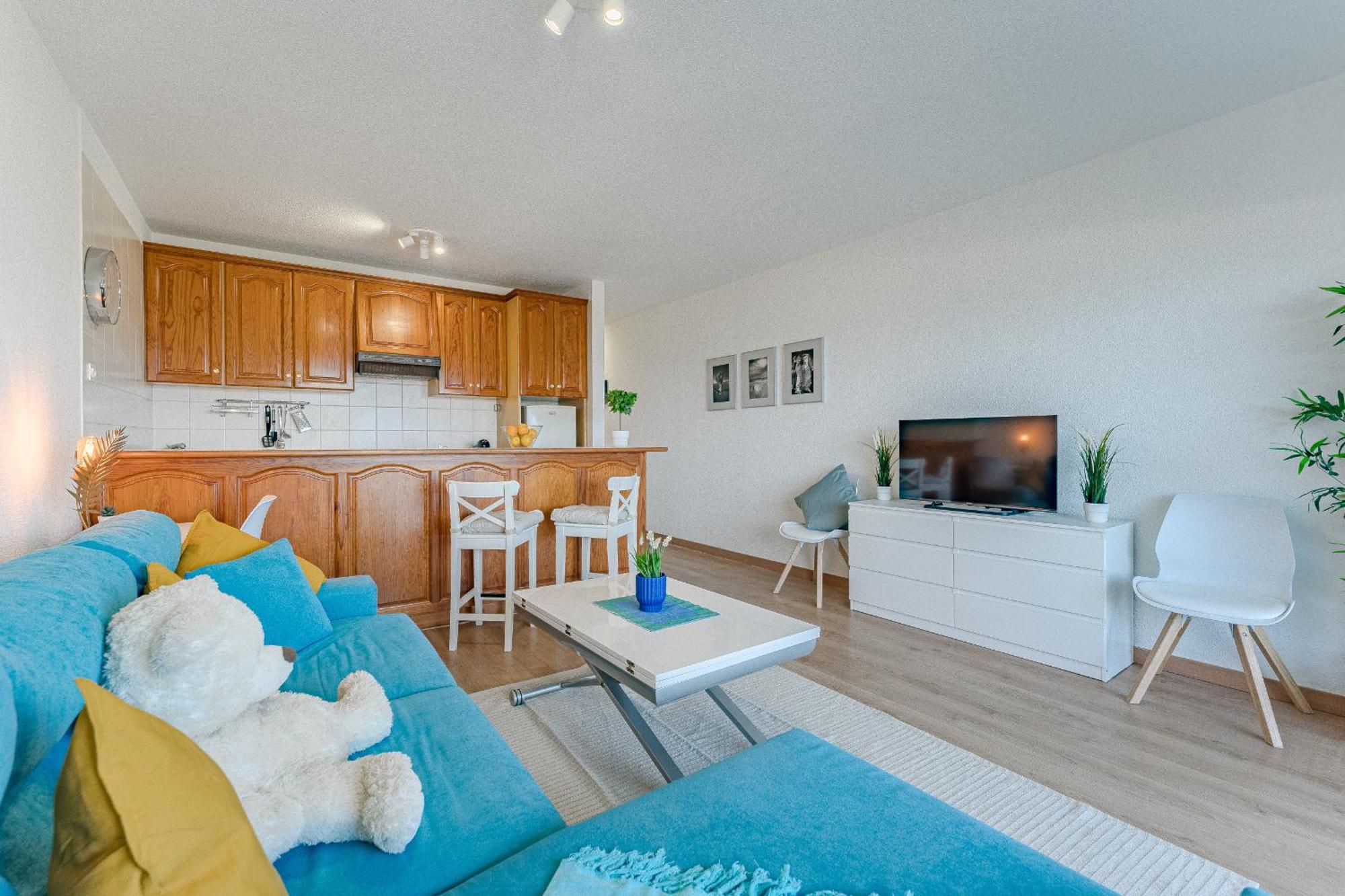 Sea View Apartment Deja Blue - Los Gigantes ปัวร์โตเดซานตีอาโก ภายนอก รูปภาพ